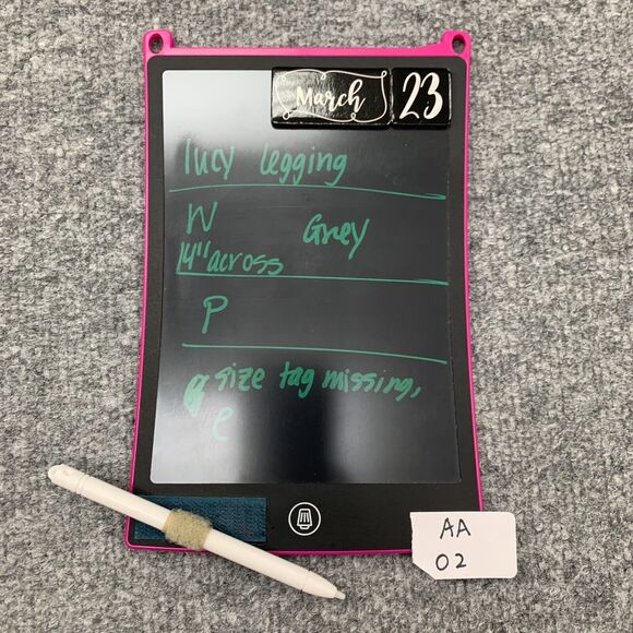 Lucy Hatha Leggings Womens M Medium Grey Two Tone Mid Rise Pull On Athletic Pant - Picture 12 of 13